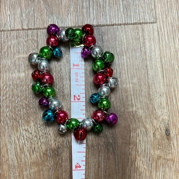 Source Unknown Colorful Jingle Bell Bracelets Set of 2 - Picture 9 of 12